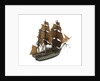 Warship; 74 guns by William Haines