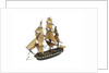 Warship; frigate by William Haines