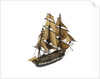 Warship; frigate by William Haines