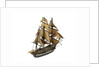 Warship; frigate by William Haines