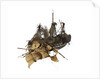 Warship; 74 gun by William Haines