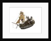 Warship; 74 guns by William Haines