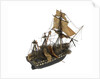 Warship; 74 guns by William Haines