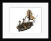 Warship; 74 guns by William Haines