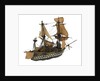 'Fougeux'; warship; 74 guns by William Haines