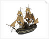 Warship; 74 guns ? by William Haines
