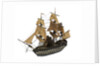 Warship; 74 guns ? by William Haines