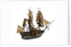 Warship; 74 guns ? by William Haines