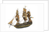 'Algeciras'; warship; 74 guns by William Haines