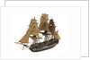 Warship; 74 guns; 3rd rate by William Haines