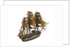 Warship; 74 guns; 3rd rate by William Haines