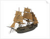 'San Justo'; warship; 74 guns by William Haines