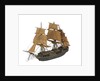 'San Justo'; warship; 74 guns by William Haines