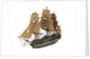 Warship; 74 guns by William Haines