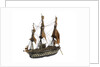 Warship; 74 guns by William Haines