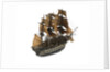 Warship; 74 guns by William Haines