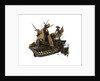 Warship; 74 guns by William Haines