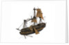 'Heros'; warship; 74 guns by William Haines