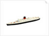 Model of passenger liner RMS 'Ivernia' (1954) by Tri-ang