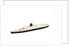Model of passenger liner RMS 'Ivernia' (1954) by Tri-ang