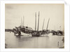 Junks on the Pearl River [Zhu Jiang] near Canton, large-format albumen print by John Thomson