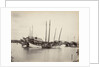 Junks on the Pearl River [Zhu Jiang] near Canton, large-format albumen print by John Thomson