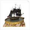 Warship, 16 guns, 6th rate by unknown