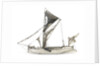 A full hull model of a Thames sailing barge by unknown