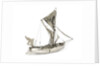 A full hull model of a Thames sailing barge by unknown