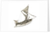 A full hull model of a Thames sailing barge by Unknown