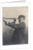 Cust demonstrating his Patent Rangefinder, circa 1904 by unknown