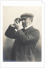 Cust demonstrating his Patent Rangefinder, circa 1904 by unknown