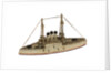 Instructional waterline recognition model of Japanese battleship HIJMS 'Hatsuse' (1897) by Gerald John Blake