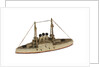 Instructional waterline recognition model of Japanese battleship HIJMS 'Hatsuse' (1897) by Gerald John Blake