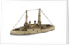 Instructional waterline recognition model of Japanese battleship HIJMS 'Shikishima' (1898) by Gerald John Blake