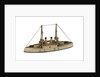 Instructional waterline recognition model of Japanese battleship HIJMS 'Shikishima' (1898) by Gerald John Blake