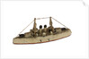 Instructional waterline recognition model of Japanese battleship HIJMS 'Yashima' (1894) by Gerald John Blake