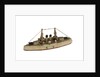 Instructional waterline recognition model of Japanese battleship HIJMS 'Yashima' (1894) by Gerald John Blake