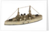 Instructional waterline recognition model of Japanese battleship HIJMS 'Fuji' (1896) by Gerald John Blake