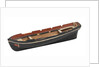 Unfinished model of a ship's boat by Unknown