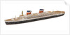 'United States'; Passenger vessel; Liner by Howard Kennard