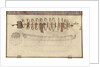 Folding model and plan of the 'Gurland' (1721) by unknown