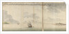 A prospect of the Hurst Castle, the Needles and the Isle of Wight by Thomas Philips