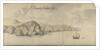 A prospect of Corbiere Castle by Thomas Phillips