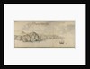 A prospect of Corbiere Castle by Thomas Phillips