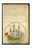 The 'Cadiz Merchant' under way, 1682 by Edward Barlow