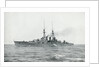 HIJMS 'Kongo' (1912), a battlecruiser built for Japan by Vickers, undergoing completion trials in British waters by unknown