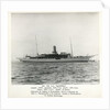 Photograph of S.Y Marynthea (1911) by H Gordon Selfridge