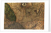 Terrestrial Globe, detail of the presumed location of the magnetic north pole by Gerard Mercator
