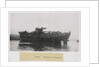 HMT 'Asama', portside near beam view slightly aft of midships by Lieutenant Commander P. F. Flett OBE